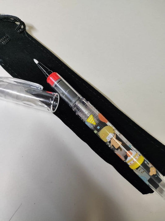 Mizutama Cake & Girl Scoring Pen Platinum Soft  Unused Limited Edition | Suadpens