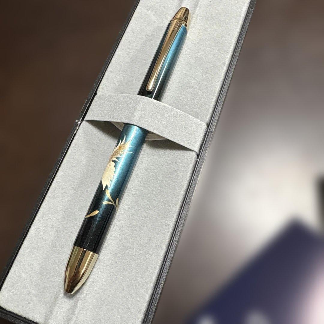 Yuzuru Hanyu Costume Motif Ballpoint Pen Platinum Tamamushi Nuri 3-Color Used | Suadpens