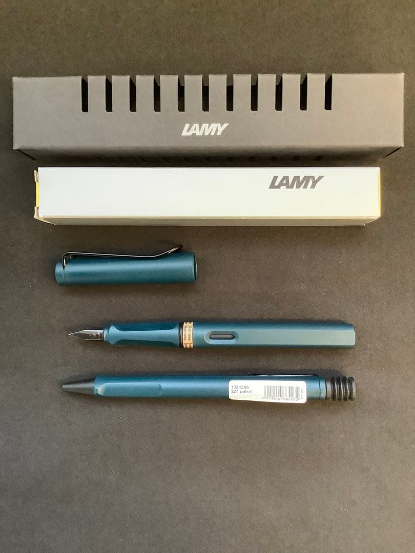 Lamy Safari Fountain & Ballpoint Pen Set 2017 Limited Petrol | Suadpens
