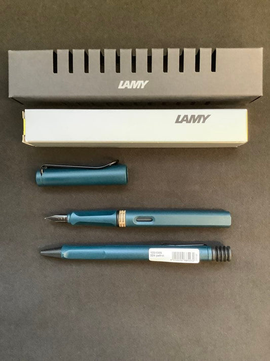 Lamy Safari Fountain & Ballpoint Pen Set 2017 Limited Petrol | Suadpens