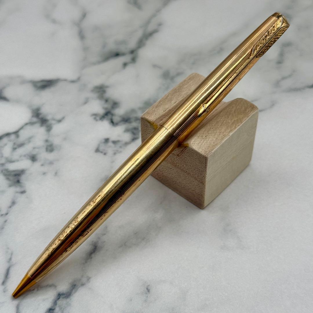 Parker 61 Mechanical Pencil Twist Vintage Black Gold  Established Used | Suadpens