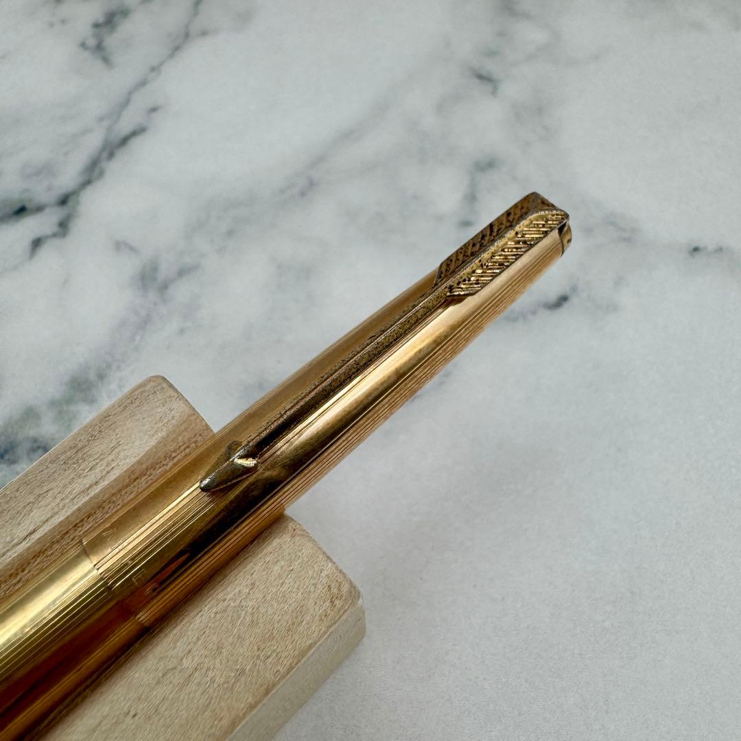 Parker 61 Mechanical Pencil Twist Vintage Black Gold  Established Used | Suadpens