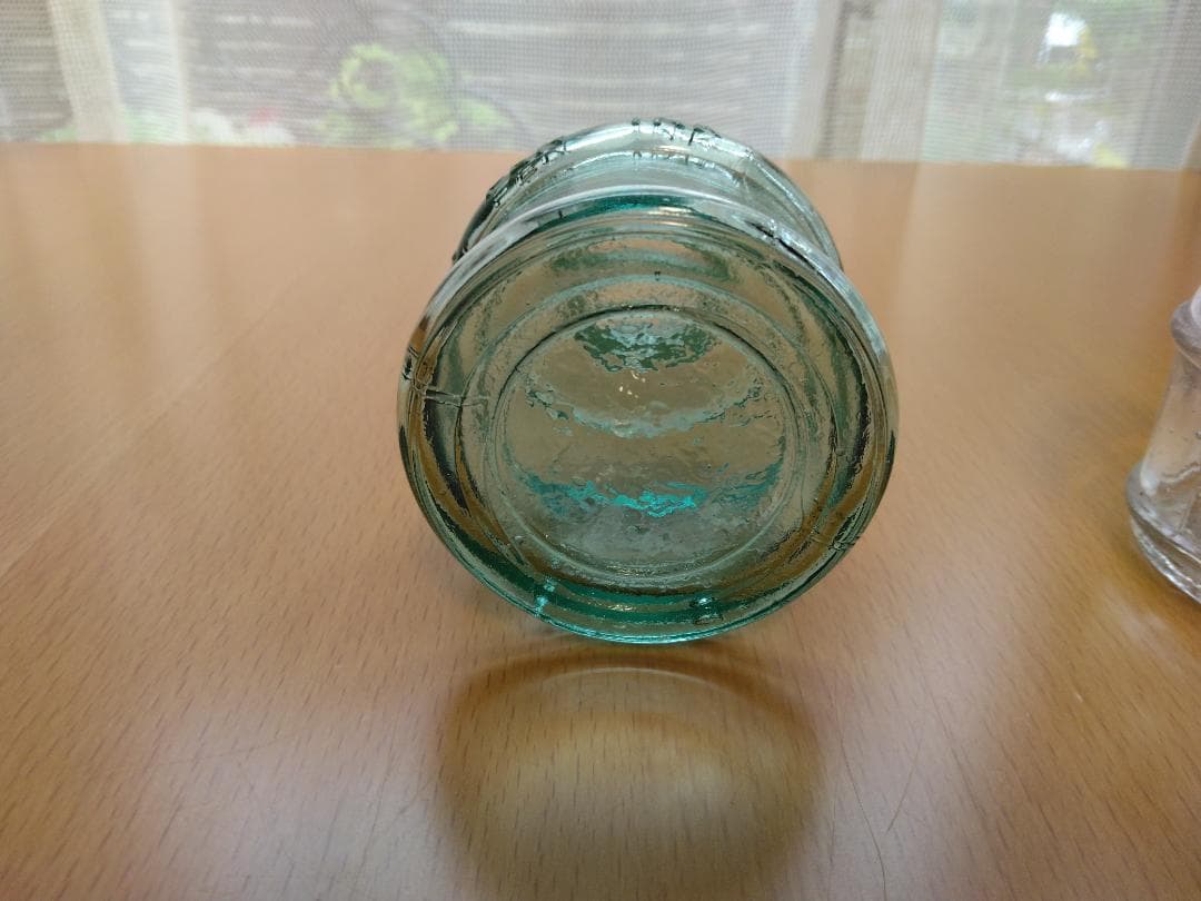 Showa Retro Ink Bottles Set of 3 Japanese Glass Antiqued Interior Decor Used | Suadpens