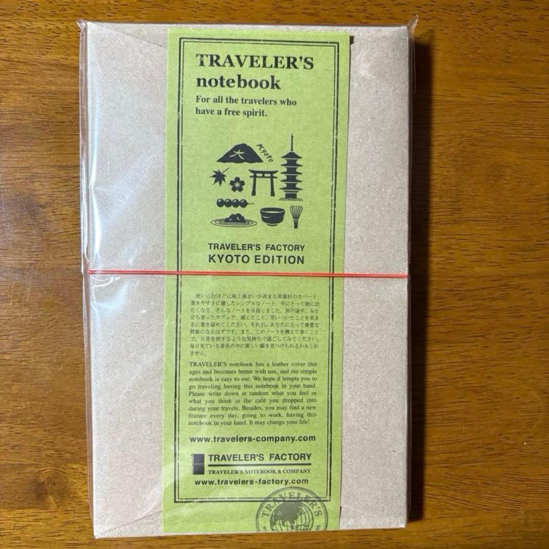 Travelers Factory Kyoto Limited Brass Tag Bag Refill | Suadpens