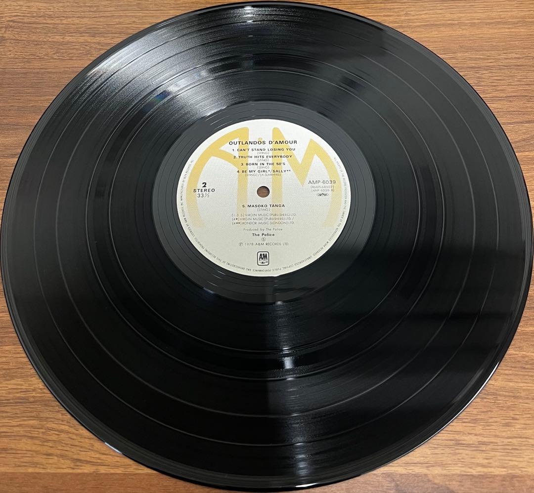 [LP/with obi] POLICE / Outlands Damour AMP6039 | Japansoundstore