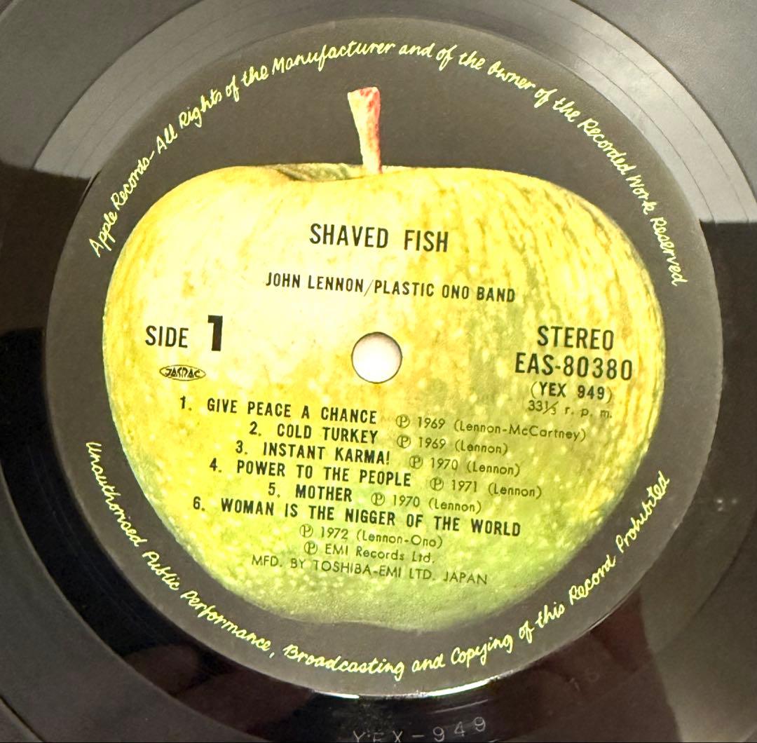 ⭕️Price lower⭕️★John Lennon's trajectory★ BEST edition [Shaved Fish] | Japansoundstore