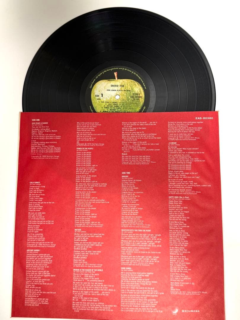 ⭕️Price lower⭕️★John Lennon's trajectory★ BEST edition [Shaved Fish] | Japansoundstore
