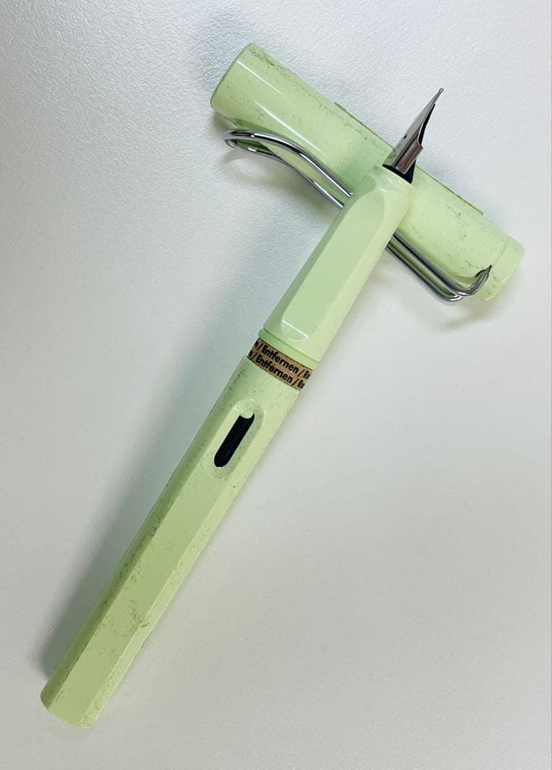 LAMY Safari Fountain Pen Pastel Mint Green EF Unused 2019 Limited Edition | Suadpens