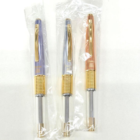 Pentel Kerry 0.5mm Mechanical Pencil Set 3 Colors Silver Bronze Violet | Suadpens
