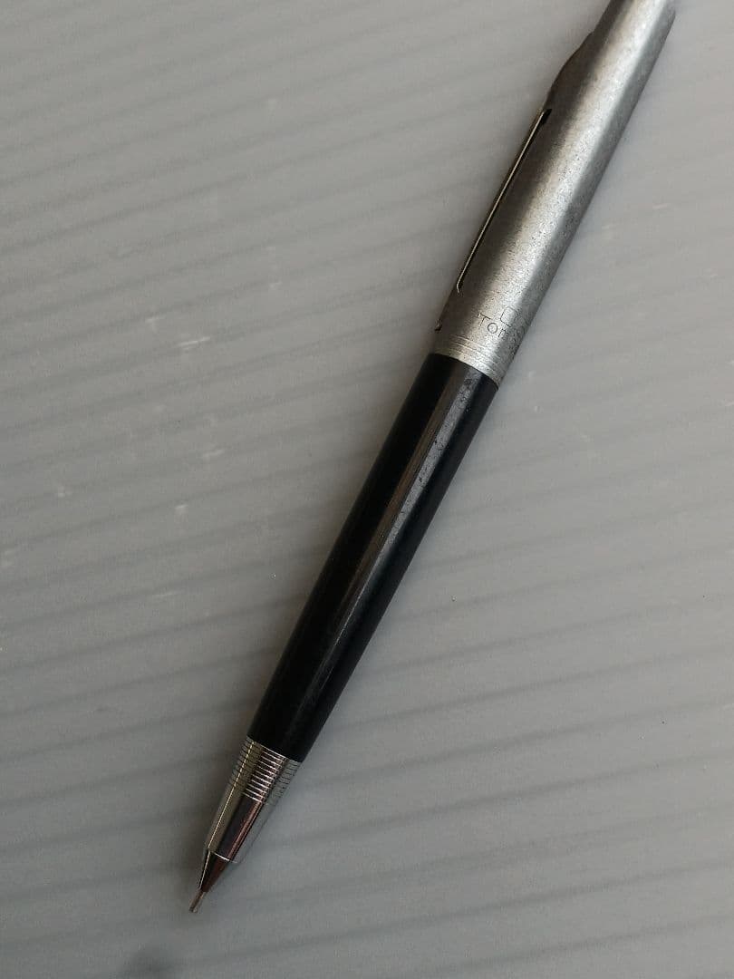 Tombow Retro Mechanical Pencil 0.5mm 4.7in Used Vintage Gray Unisex | Suadpens