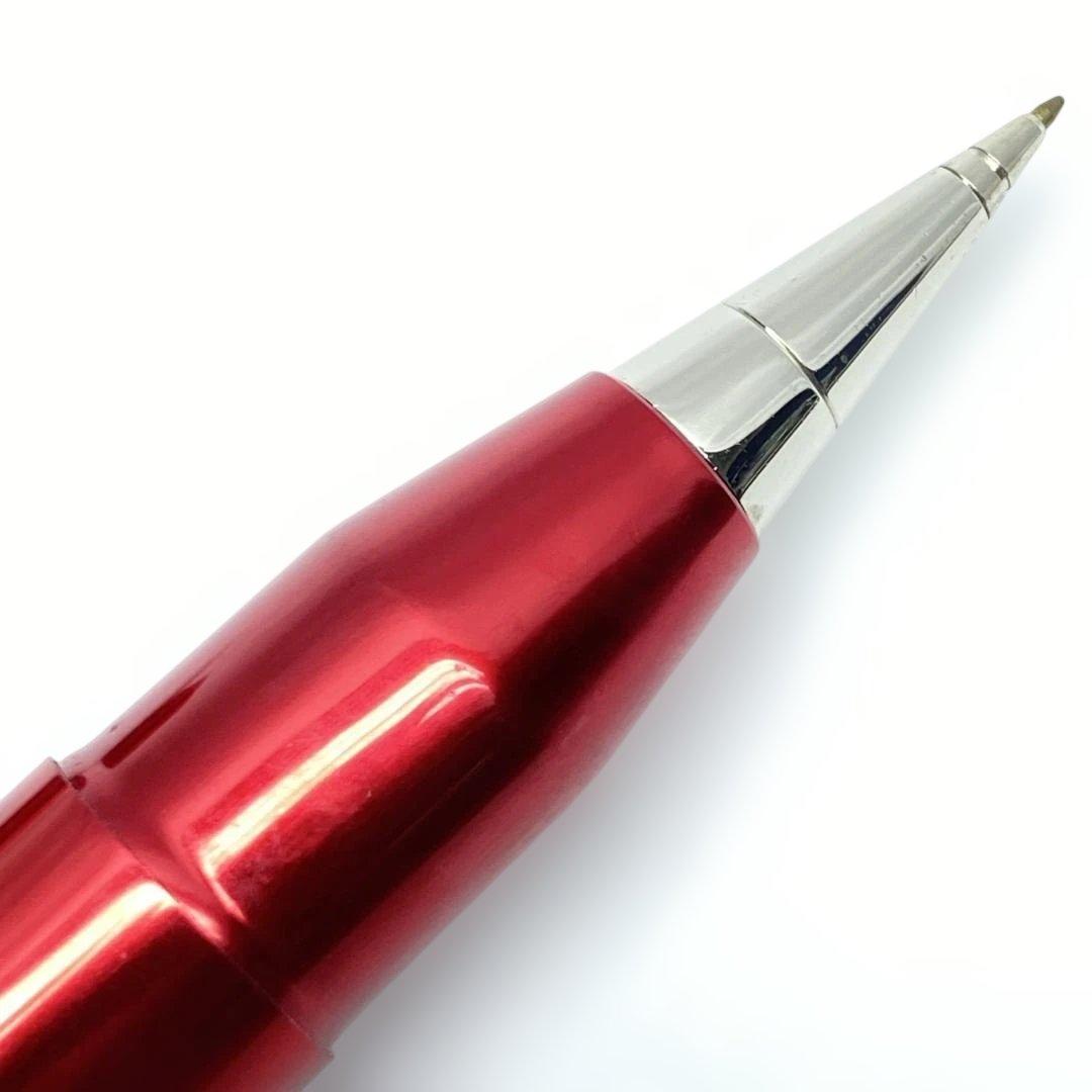 Nanki Shirahama World Safari Logo Red Retro Thick Ballpoint Pen 23cm Used | Suadpens