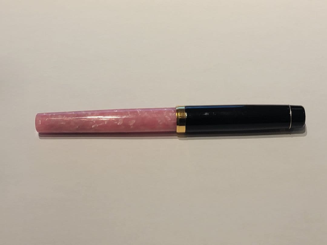 Onishi Peach Blossom Fountain Pen F Limited Edition Black & Gold Trim | Suadpens