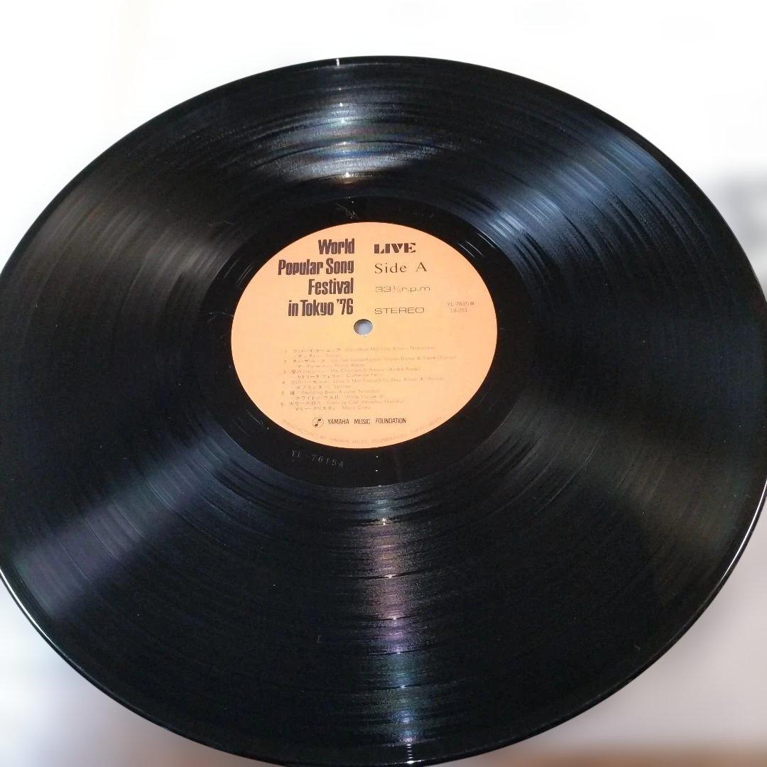 76th World Music Festival Live LP Sandy Jigsaw Japan Budo Kan 1976 Used | Japansoundstore