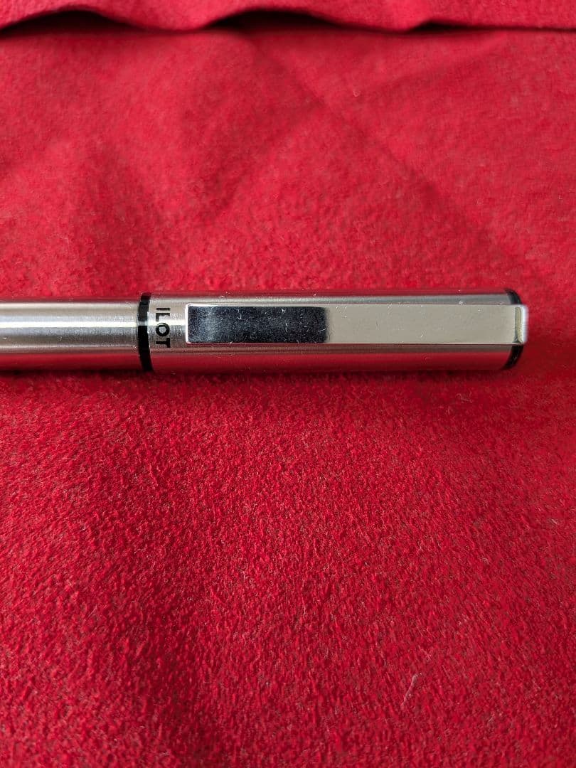 Pilot Silver Ballpoint Pen Set of 3, Retro Showa Style Used | Suadpens