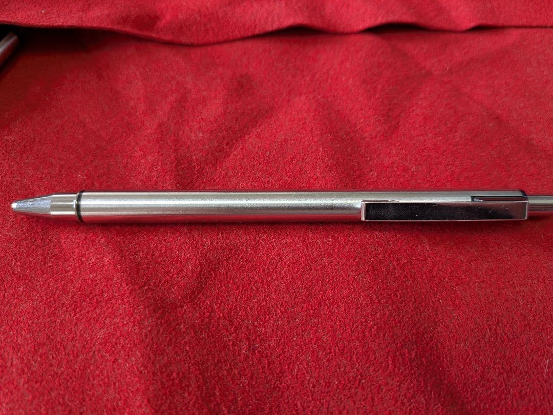 Pilot Silver Ballpoint Pen Set of 3, Retro Showa Style Used | Suadpens