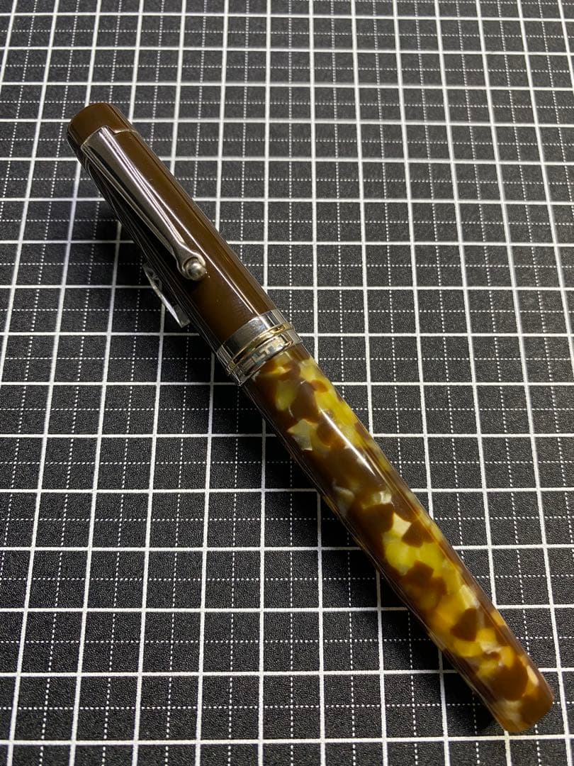 Delta Vintage Collection Anima Fountain Pen F Nib Japan Limited 150pcs Used | Suadpens