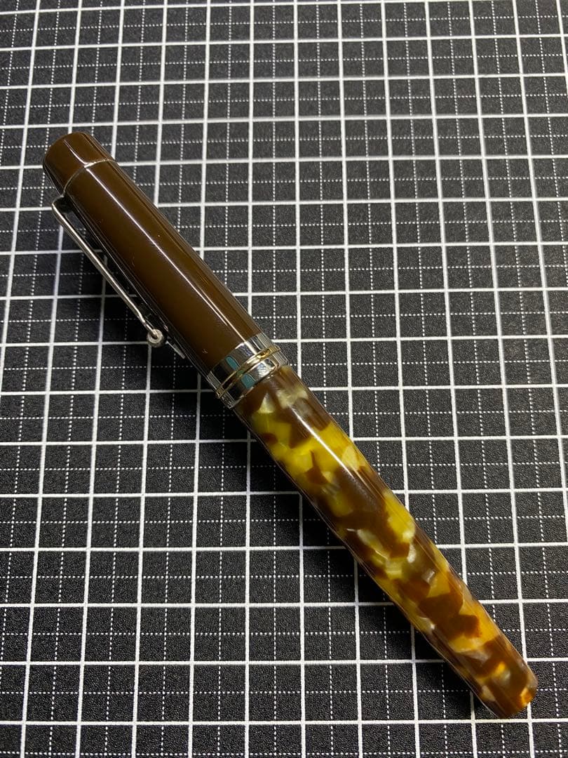 Delta Vintage Collection Anima Fountain Pen F Nib Japan Limited 150pcs Used | Suadpens