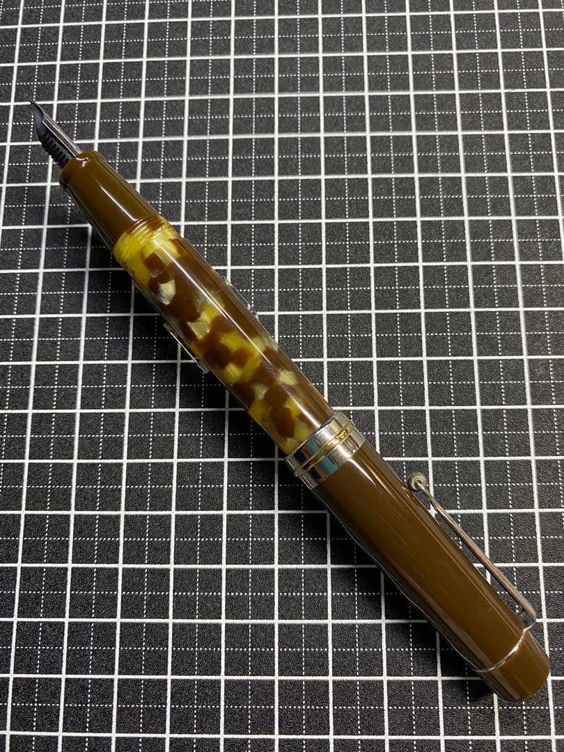 Delta Vintage Collection Anima Fountain Pen F Nib Japan Limited 150pcs Used | Suadpens