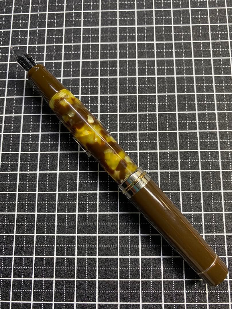 Delta Vintage Collection Anima Fountain Pen F Nib Japan Limited 150pcs Used | Suadpens