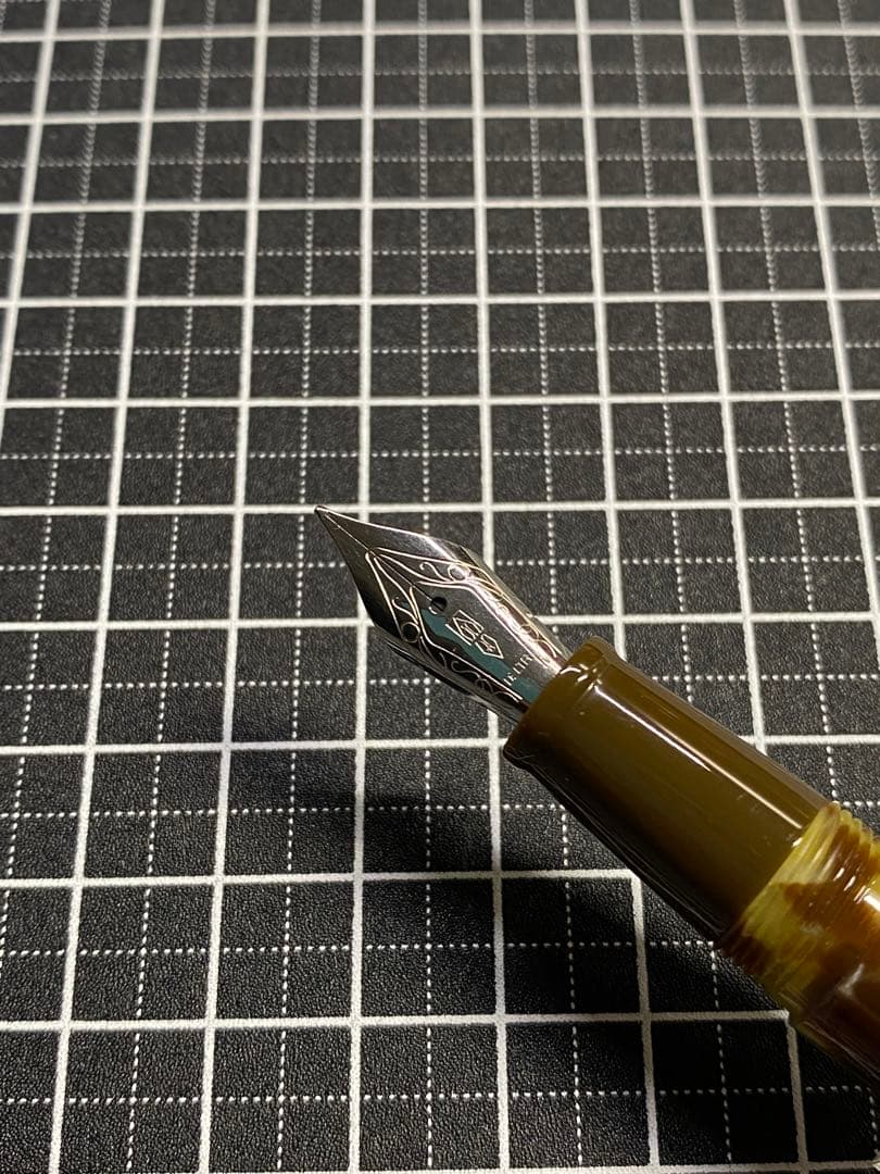 Delta Vintage Collection Anima Fountain Pen F Nib Japan Limited 150pcs Used | Suadpens