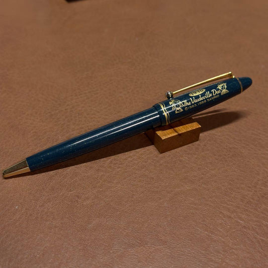 Sanrio Showa Retro Vaudeville Duo Ballpoint Pen Eddie & Emmy Dark Green 0.7mm Used | Suadpens