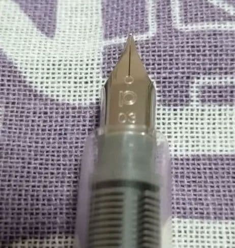 Adelia Retro Platinum Fountain Pen Nobana 0.3mm Fine Nib New Used | Suadpens