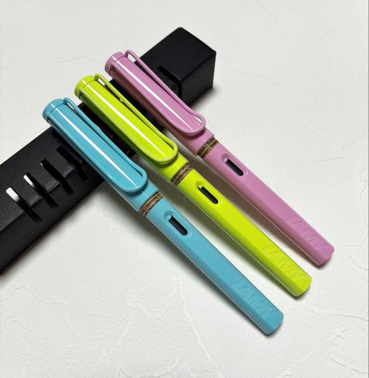 LAMY Safari Fountain Pen EF 2023 Limited Color Set of 3 | Suadpens
