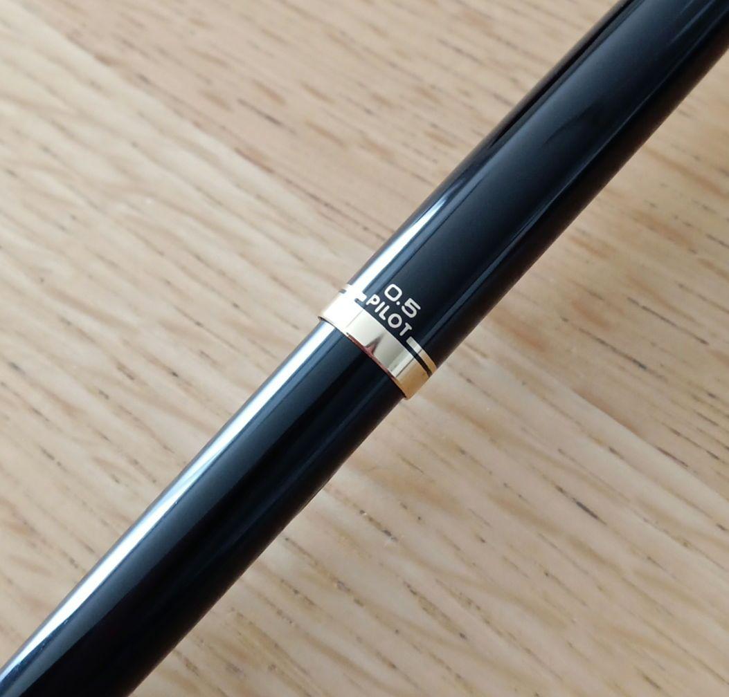 Pilot Elite Mechanical Pencil 0.5mm Black Gold Discontinued New Rare | Suadpens
