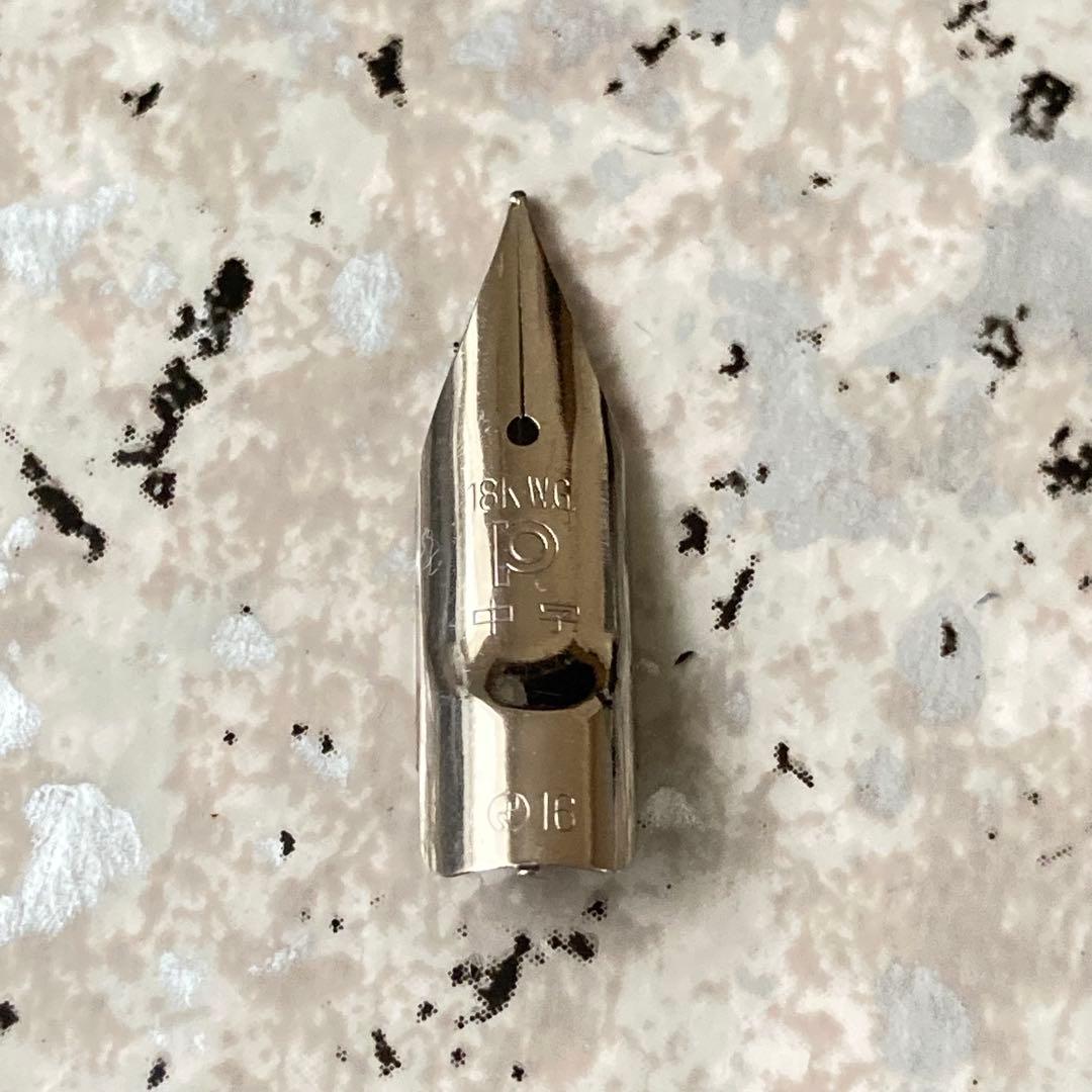 Platinum Etched Overhauled Fountain Pen 18k WG Stainless Steel Retro Design | Suadpens