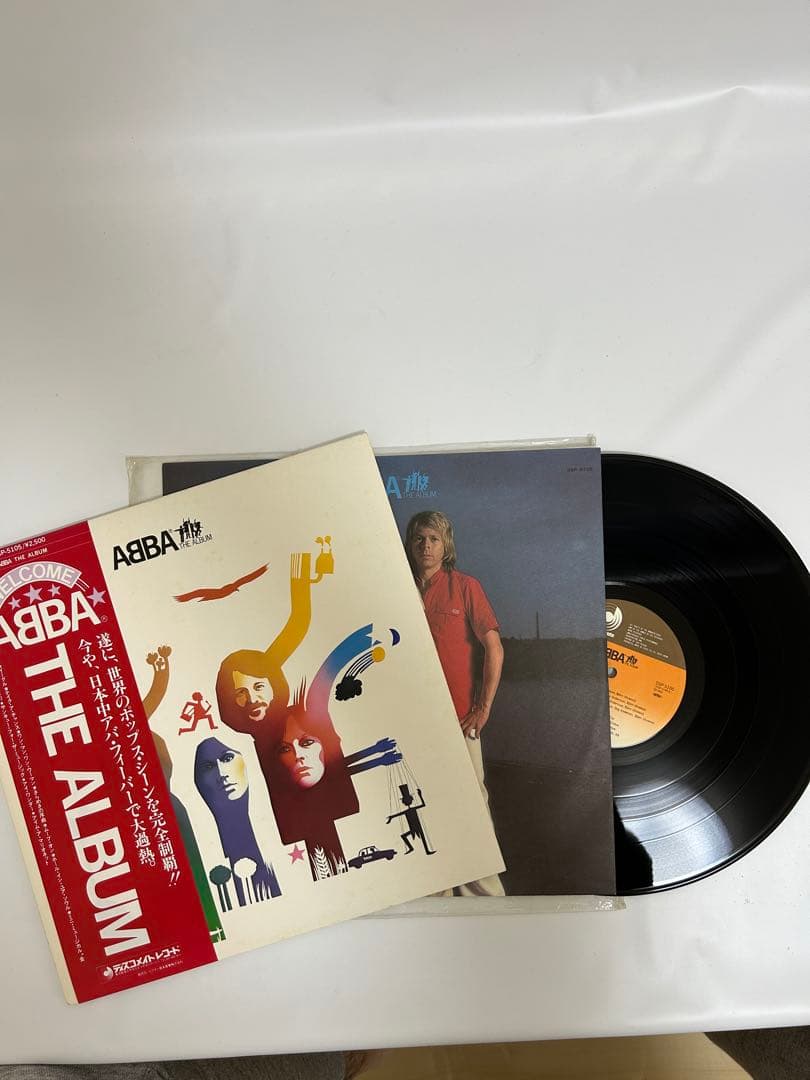 ABBA THE ALBUM Japanese Record with Obi Used Vinyl, Japan Release | Japansoundstore