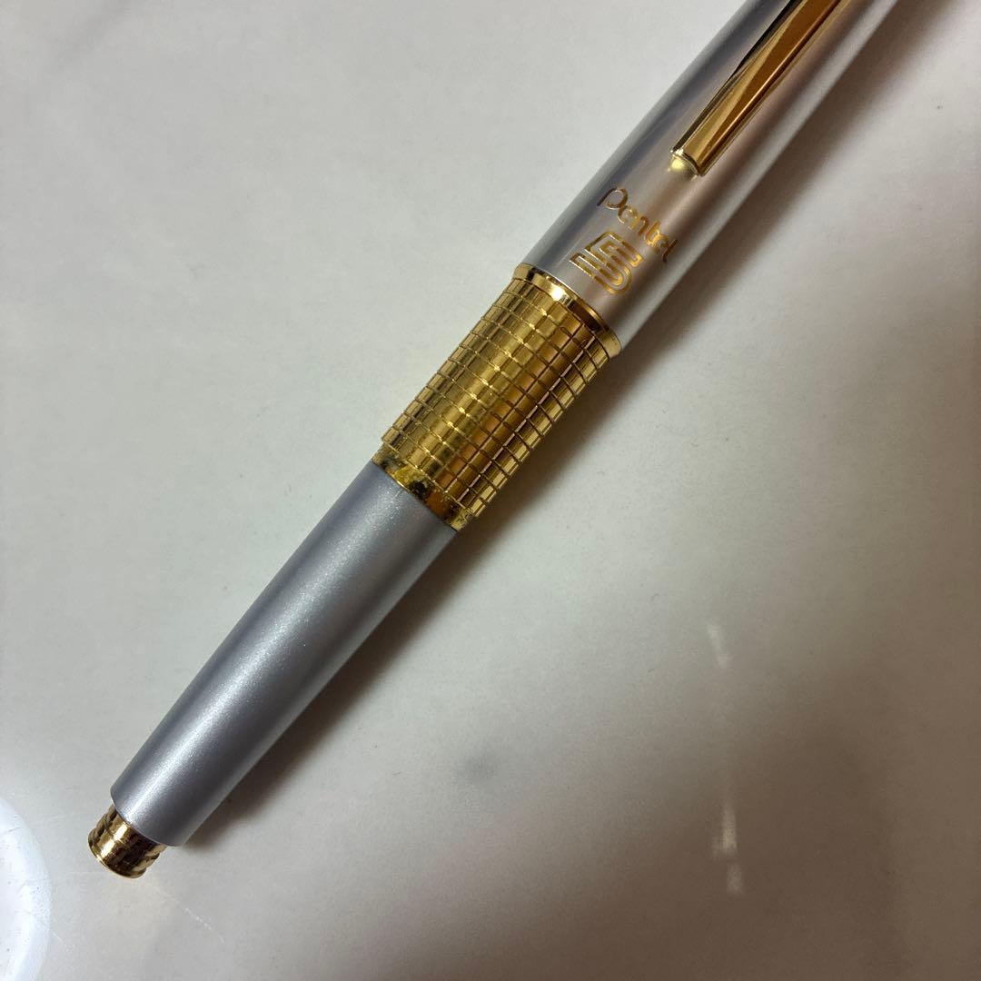 Kelly Silver Gold Pentel 0.5 Limited Color Pen Used Collectible | Suadpens