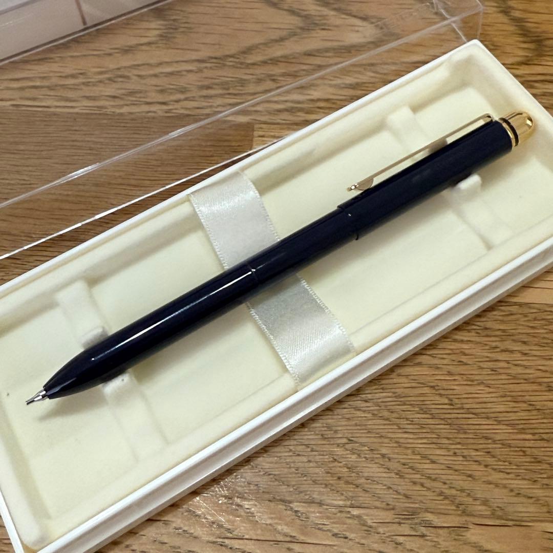 Showa Zebra Shabo B-30 Retro Pen Set, Navy/Gold, 117-135mm, New | Suadpens