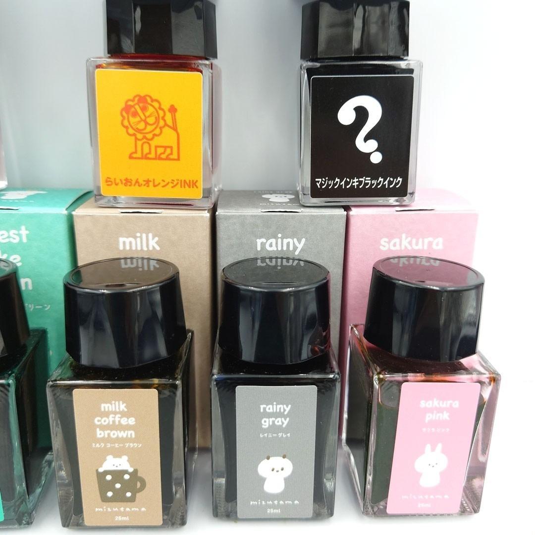 Sailor Ink Set 8 Colors + Mizutama Glass Pen Limited Edition Used | Suadpens