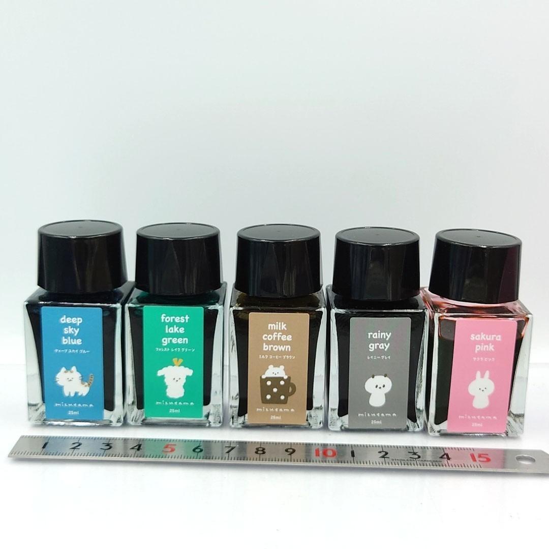 Sailor Ink Set 8 Colors + Mizutama Glass Pen Limited Edition Used | Suadpens