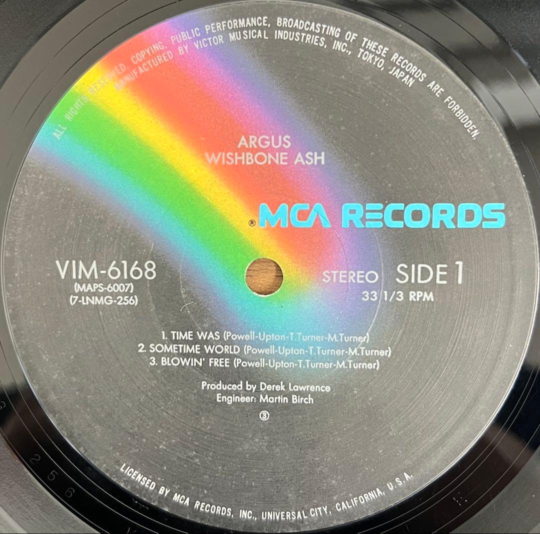 Wishbone Ash Argus 1978 LP Vinyl with Obi Reissue/Used JPN Import | Japansoundstore