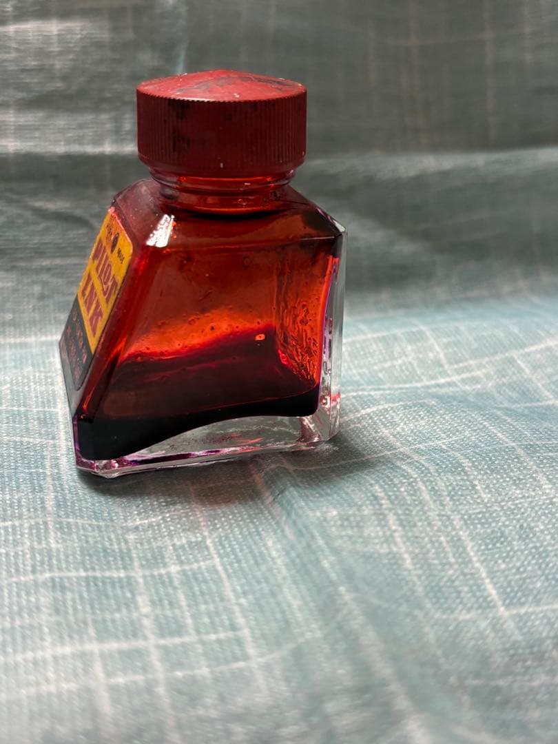 Vintage Pilot Ink Bottle 1950s-60s Retro Showa Era Used Collectible | Suadpens