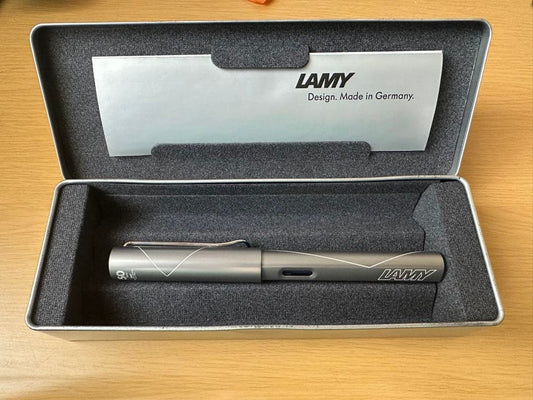 LAMY Al-Star 50th Limited Edition Fountain Pen Used, Aluminum Case | Suadpens