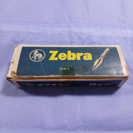 Zebra Tama Pen Replacement Nibs 10 Sets Dead Stock Chrome Used Condition | Suadpens