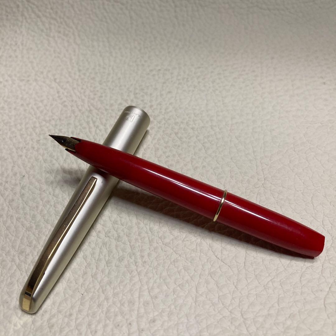Platinum 14K Fine Point Fountain Pen 4.6" Short W/ 10 Cartridges Used | Suadpens