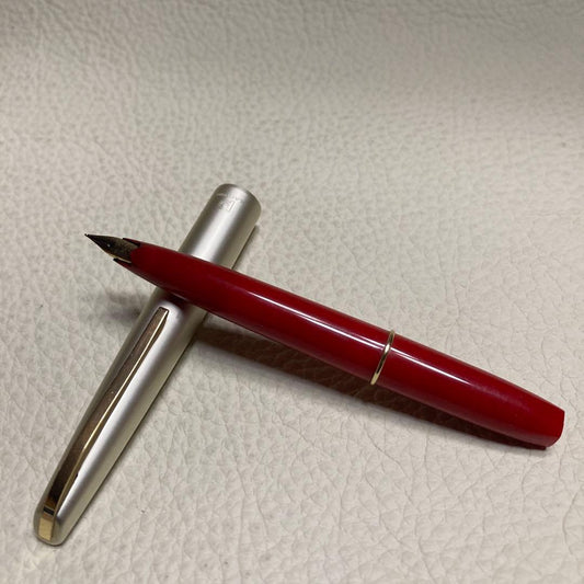 Platinum 14K Fine Point Fountain Pen 4.6" Short W/ 10 Cartridges Used | Suadpens