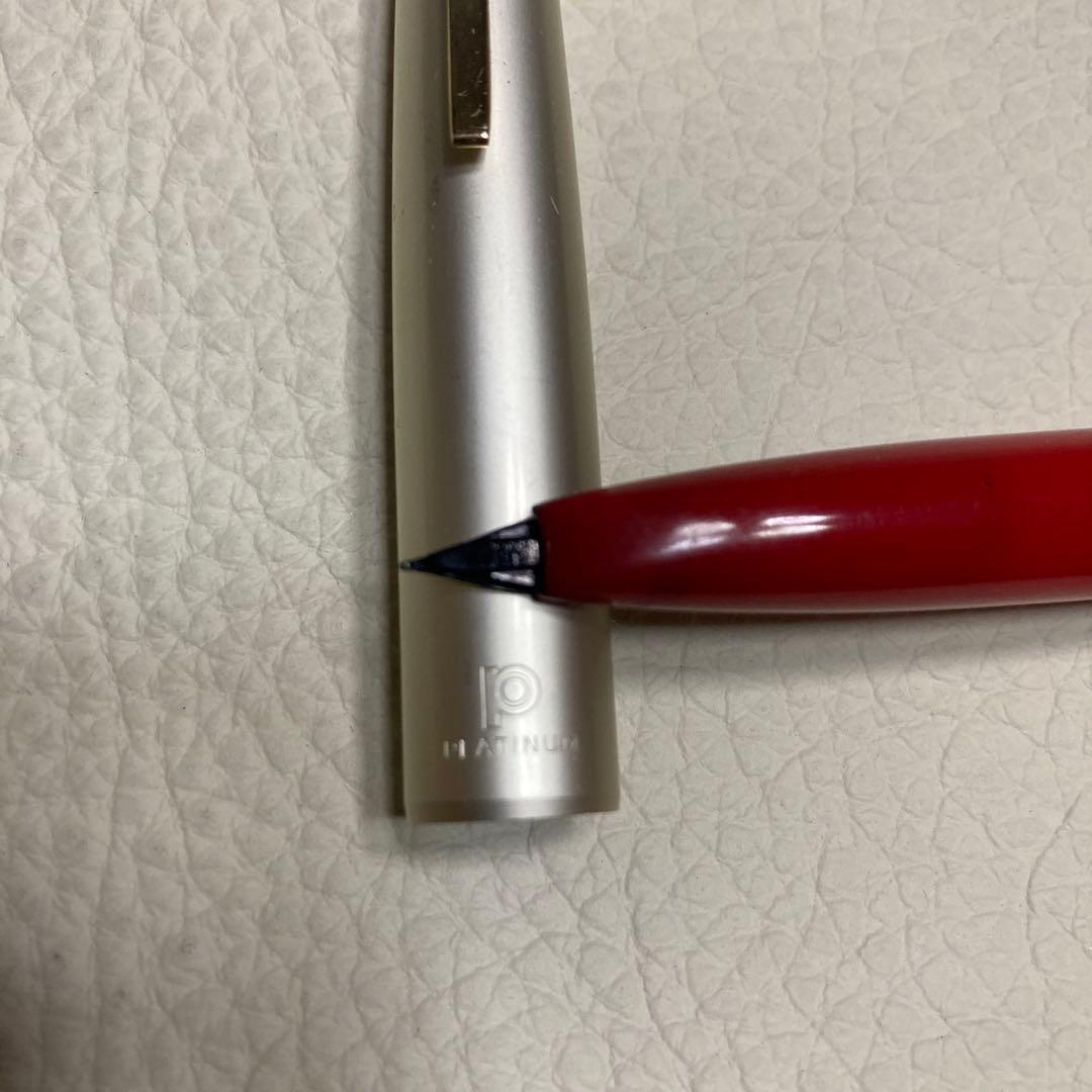 Platinum 14K Fine Point Fountain Pen 4.6" Short W/ 10 Cartridges Used | Suadpens