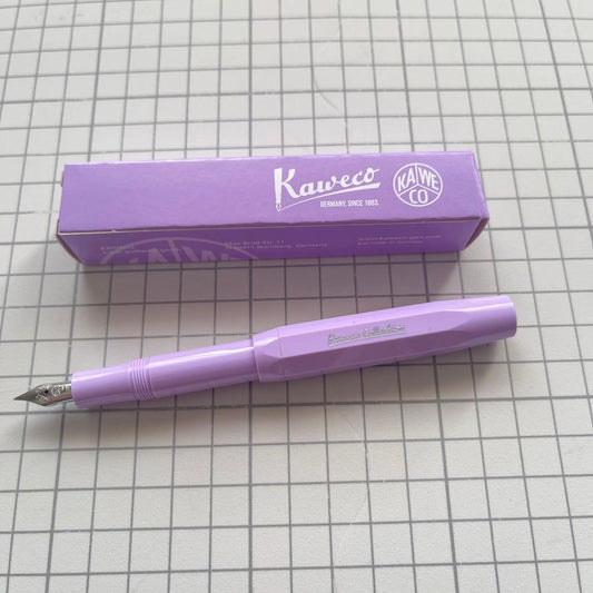 Kaweco Collection Sports Lavender Fountain Pen EF Unused Limited | Suadpens