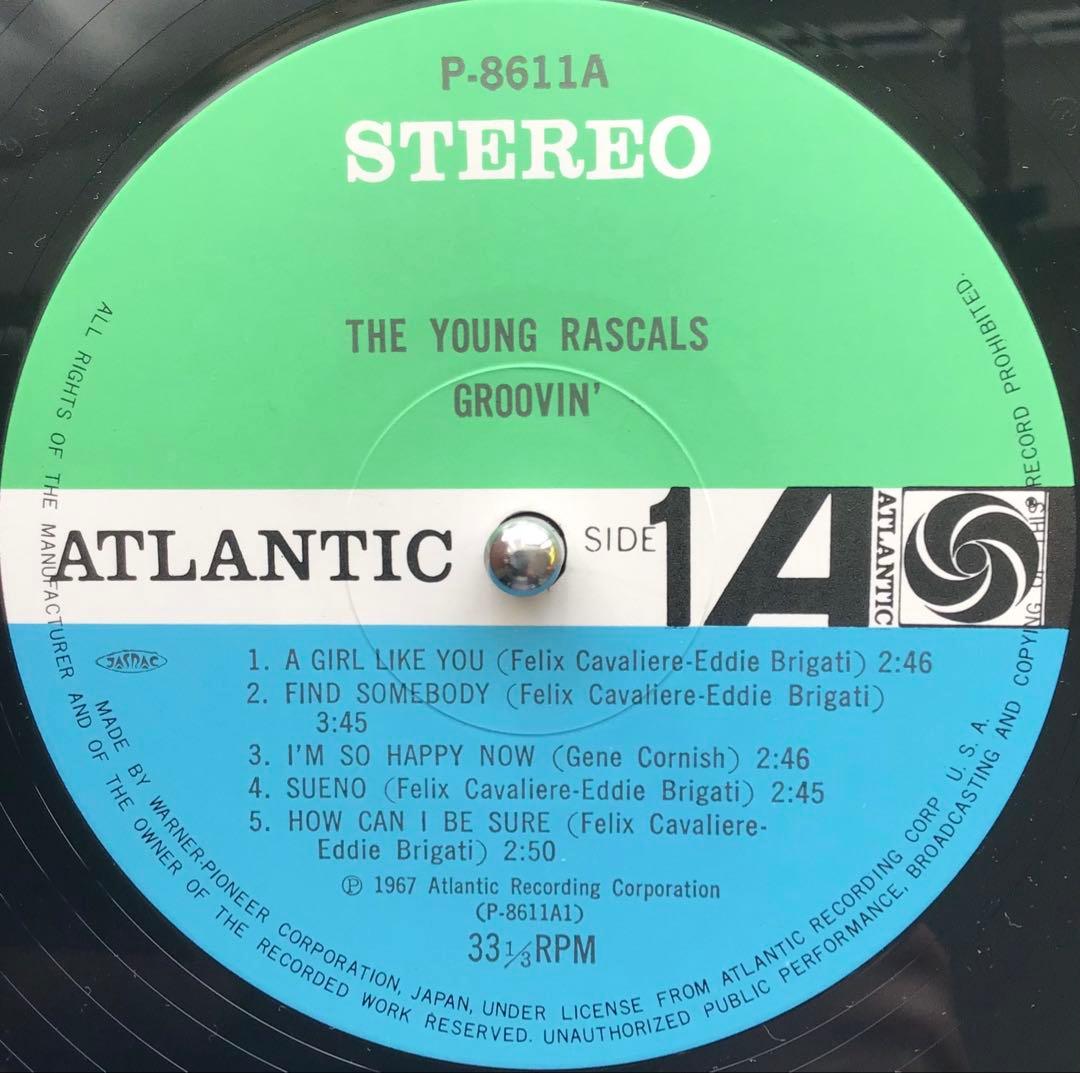 Young Rascals Groovin' 1967 US LP Blue-Eyed Soul Vinyl, VG+ Album | Japansoundstore