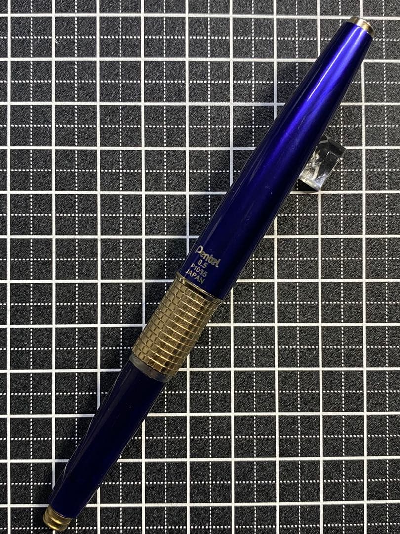 Pentel Kerry 50th Anniversary Blue Mechanical Pencil 0.5mm Used Limited Edition | Suadpens