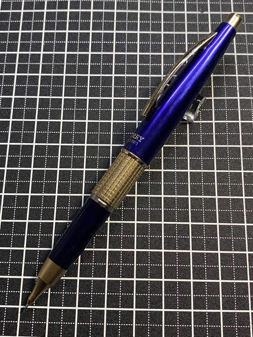 Pentel Kerry 50th Anniversary Blue Mechanical Pencil 0.5mm Used Limited Edition | Suadpens