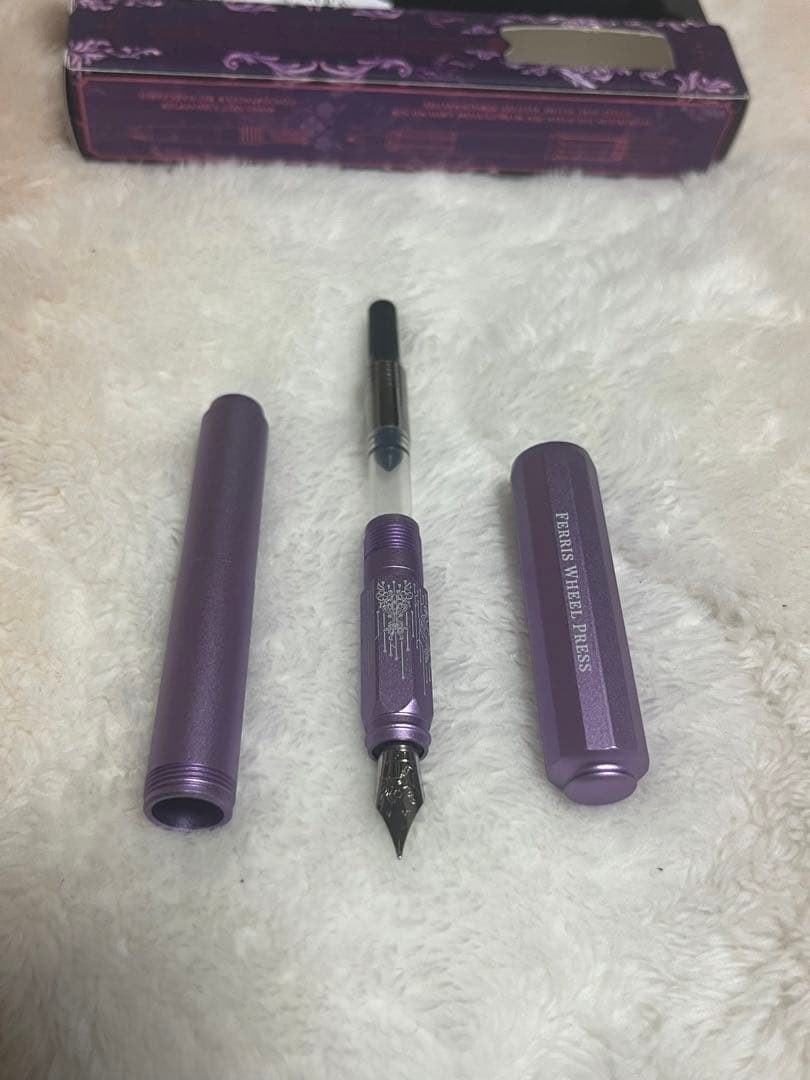 Ferris Wheel Press Aurorelias Aluminum Carousel Fountain Pen F Limited | Suadpens