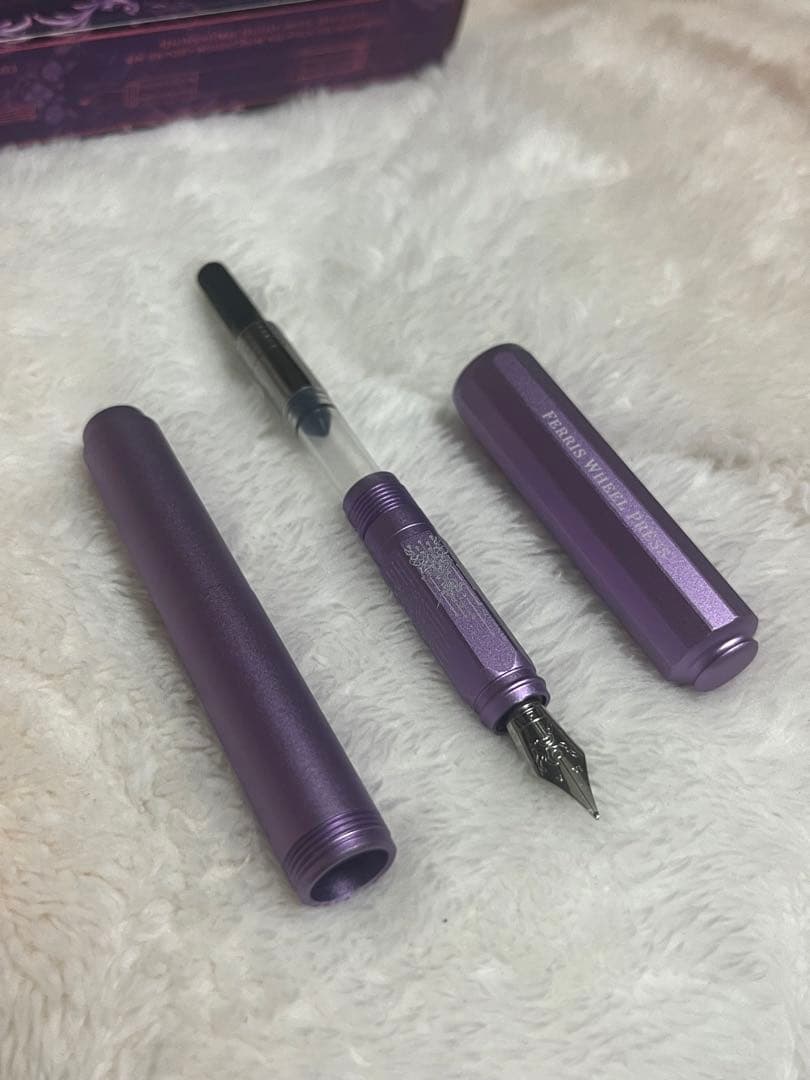 Ferris Wheel Press Aurorelias Aluminum Carousel Fountain Pen F Limited | Suadpens