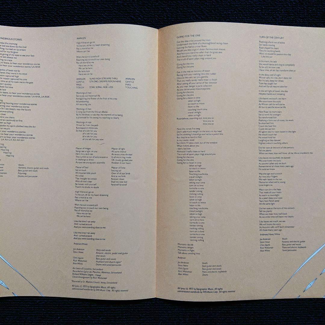 Yes – Going For The One・Japan LP | Japansoundstore