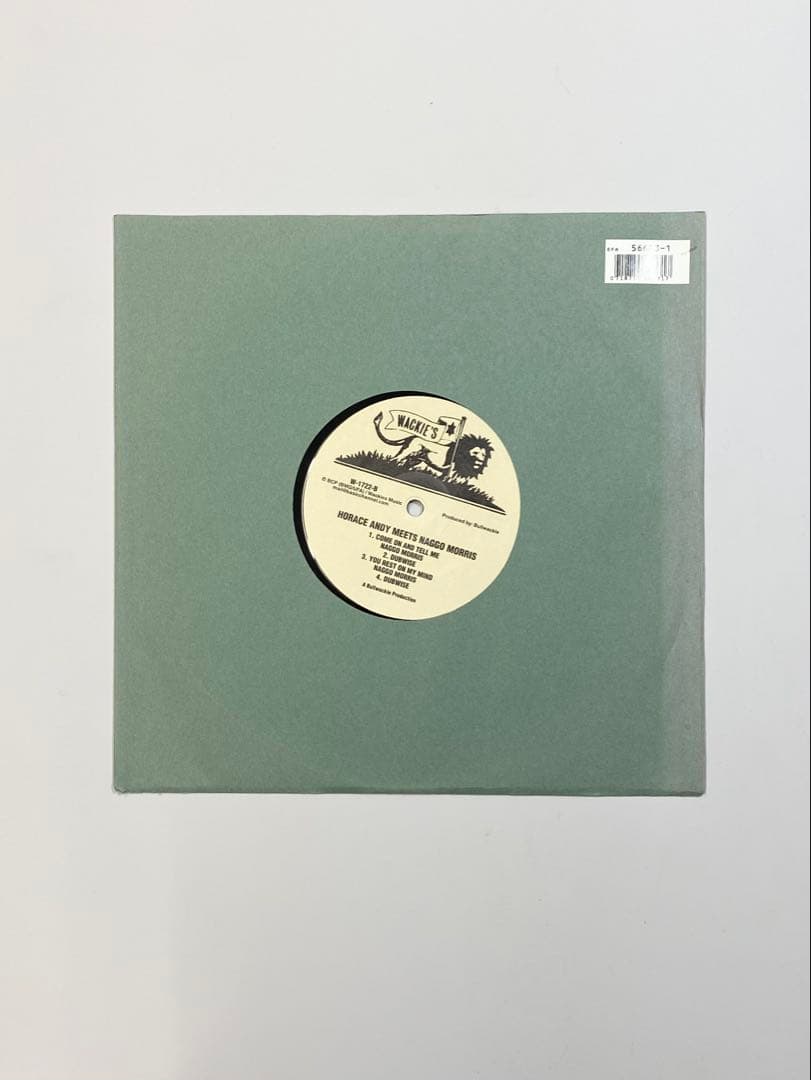 "HORACE ANDY MEETS NAGGO MORRIS" analog record | Japansoundstore