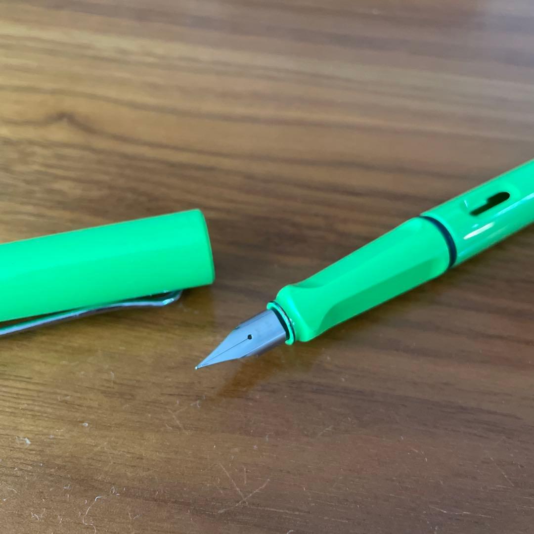 LAMY Green EF Fountain Pen with Ink, Limited 2012 Color, Extra Fine Nib | Suadpens